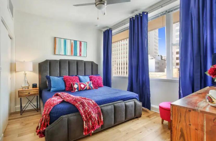 ניו אורלינס Amazing Condos Beautiful View 2 Blocks To French Quarter, Small Rooftop Pool, Gym, Seanger Theater, Super Dome, And Bourbon St חדר תמונה