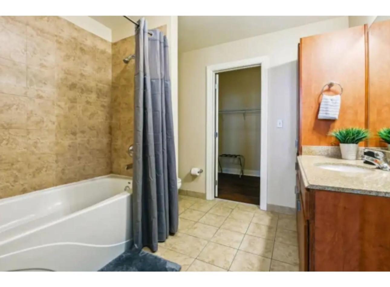ניו אורלינס Amazing Condos Beautiful View 2 Blocks To French Quarter, Small Rooftop Pool, Gym, Seanger Theater, Super Dome, And Bourbon St חדר תמונה