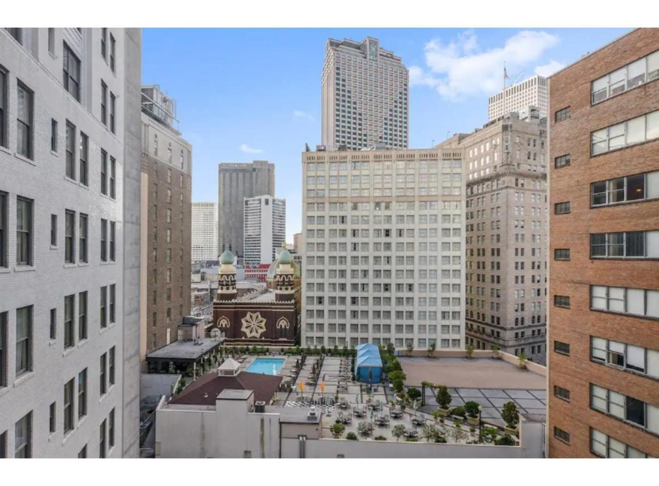 ניו אורלינס Amazing Condos Beautiful View 2 Blocks To French Quarter, Small Rooftop Pool, Gym, Seanger Theater, Super Dome, And Bourbon St מראה חיצוני תמונה